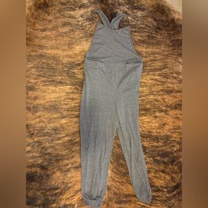 Gray Sleeveless Jumpsuit
